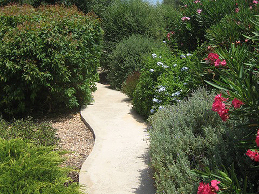 garden path hard landscaping